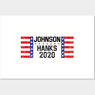 Johnson/Hanks 2020 Posters and Art